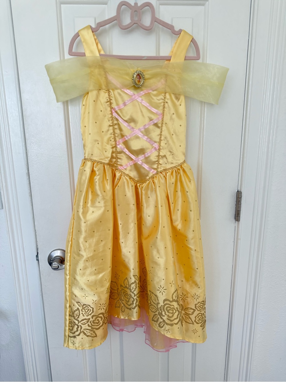 H&M Disney Beauty and the Beast Belle Princess Dress Size 8-10
